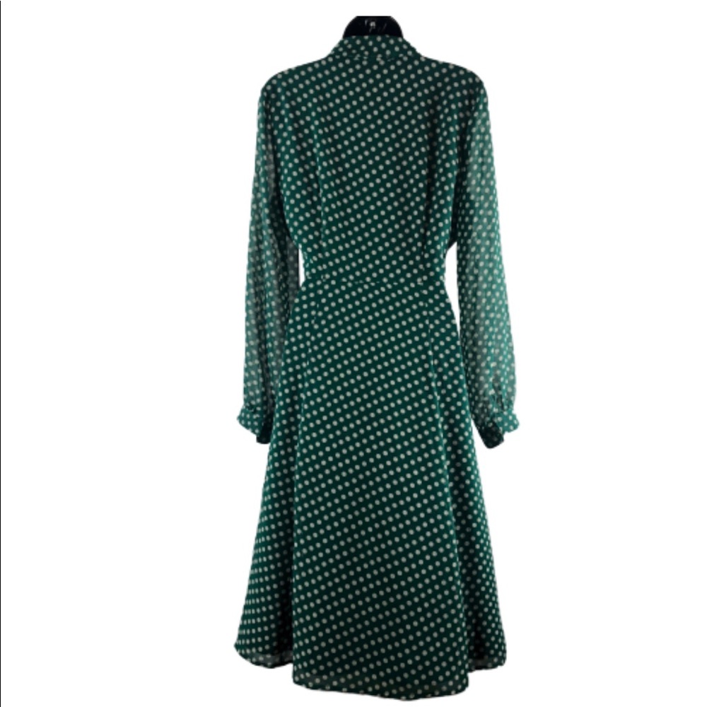 Eva Mendez New York & Company Dress polkadot SZ6 - Picture 3 of 8